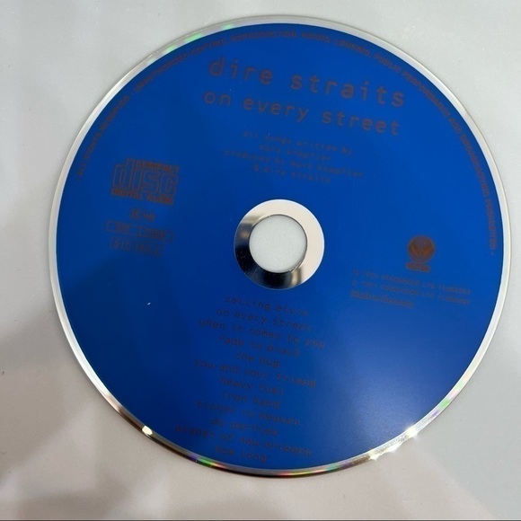 EUC-DIRE Straits On Every Street CD Germany Phonogram 1991 Mark Knopfler - Picture 5 of 12